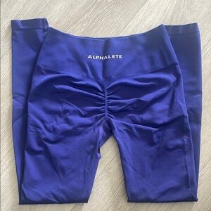 Alphalete indigo Leggings (M)